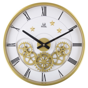 Engrenage Horloge Murale 2024 Haute Populaire Classique Lager Moving Gear Décor pour Salon Moderne intérieur et extérieur horloges - Product Image 3