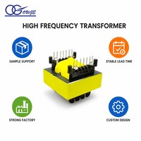 Transformateur à noyau de ferrite à faible perte PC44 EE55 pour alimentation haute fréquence SMPS 12V 24V