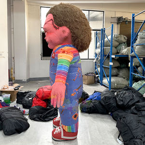 Disfraz de Mascota Inflable Ligero, Muñeco de Terror, Fácil de Instalar, Personaje Aterrador para Alquiler de Eventos de Casas Encantadas Móviles - Product Image 2