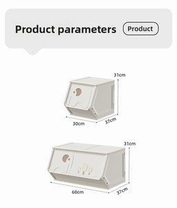 Armario Infantil Multiusos OEM, Muebles para Niños, Sistema de Organización para Cuarto de Juegos, Cómoda para Dormitorio Infantil, Contenedores de Almacenamiento de Juguetes con Tapas - Product Image 3