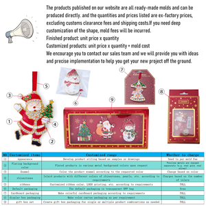 Adorno Navideño de Aleación de Zinc <span class=keywords><strong>con</strong></span> Forma de Linterna, Verde Brillante, Techo Cónico, Vela Roja, Tres Pilares Dorados, Lazo Rojo y Gema, Colgante Festivo - Product Image 2