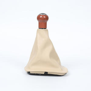 Cache-poussière du levier de vitesses Volkswagen Passat B5 en cuir et bois, 5 ou 6 vitesses, boîte manuelle, accessoire intérieur - Product Image 4