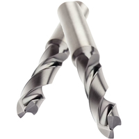 Foret en carbure monobloc KENNAMETAL HPX pour acier, 3xD, queue droite, métrique, haute performance, foret CNC