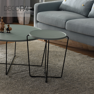 design di <span class=keywords><strong>tè</strong></span> tavolo in salotto rotondo moderno mobili in stile combinazione di set di moda di famiglia - Product Image 3
