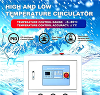 Vente directe d'usine-15 ℃   Refroidisseur à vis refroidi par air haute puissance pour maintenir une température constante de la solution de bain d'électrodéposition