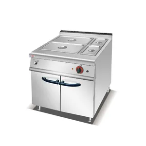 独立式电动汤锅取暖器餐厅厨房设备商用自助取暖器带橱柜