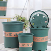 Ventes directes d'usine Pot de plante en plastique grand jardin Pots de fleurs jardinières intérieur 3 gallons pots de pépinière en plein air