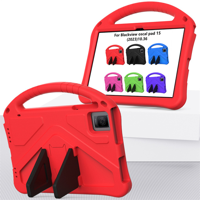 Tablet Cases for Blackview Tab 9 WiFi 70 WiFi Oscal Pad 15 Durable Lightweight Foam EVA Shockproof Protective Handle Stand Cover