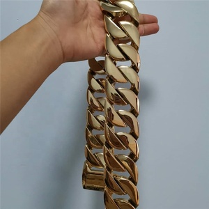 <span class=keywords><strong>Bully</strong></span> Heavy Duty Acier Inoxydable 43mm Cubain Lien Chaîne <span class=keywords><strong>Collier</strong></span> De Chien Plaqué Or Chaînes <span class=keywords><strong>Collier</strong></span> <span class=keywords><strong>Pour</strong></span> Animaux De Compagnie - Product Image 6