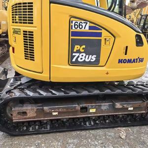 Mini-excavatrice Komatsu PC78 d'occasion de 7 tonnes, machine à chenilles, vente directe d'usine - Product Image 4