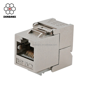 <span class=keywords><strong>Keystone</strong></span> Cat6 <span class=keywords><strong>RJ45</strong></span> Jack cat6A FTP STP toolless <span class=keywords><strong>Keystone</strong></span> mini loại - Product Image 2