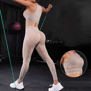 Leggings de Yoga de Cintura <span class=keywords><strong>Alta</strong></span> Sin Costuras, Texturizados, Transpirables, con Efecto Tie-Dye y Levanta Glúteos para Mujer - Product Image 2