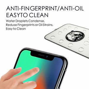 ฟิล์มกันรอยกระจกนิรภัยแบบใสเต็มจอ ป้องกันฝุ่น สำหรับ <span class=keywords><strong>iPhone</strong></span> 12 <span class=keywords><strong>14</strong></span> 15 16 <span class=keywords><strong>Pro</strong></span> Max - Product Image 5