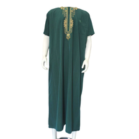 Ropa musulmana tradicional transpirable de poliéster de alta calidad de Thobe modesto de estilo marroquí elegante para hombre para novedad de verano