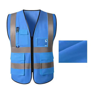 Conception réglable durable réfléchissante de gilet de sécurité élevé léger de visibilité pour la construction et la sécurité routière de secours - Product Image 1