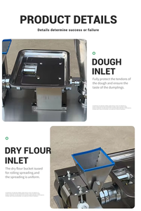 Machine à raviolis et empanadas en stock pour usine de fabrication, machines à snacks domestiques - Product Image 4