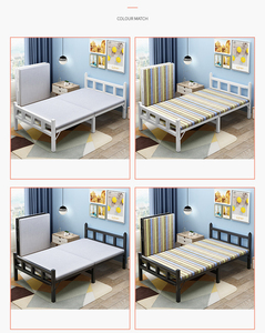 <span class=keywords><strong>Cama</strong></span> portátil moderna y barata de alta calidad para el almuerzo, <span class=keywords><strong>cama</strong></span> de metal de venta directa de fábrica de diseño simple, muebles modernos, <span class=keywords><strong>cama</strong></span> plegable - Product Image 5
