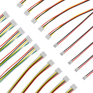 JST XH konektor adaptor kabel Kustom 12 Pin inti tembaga PVC isolasi elektronik 12V kawat Harness - Product Image 5