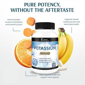 Suplemento Dietético de Potasio en Oferta, Apoya la Salud Inmunológica para Adultos, 120 Cápsulas, Extractos de Plantas de Potasio - Product Image 5