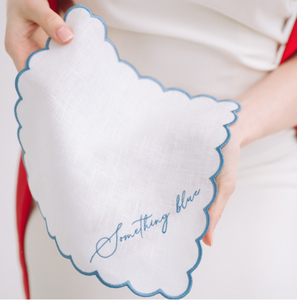 Servilletas cuadradas de lino para bodas hechas a mano, servilletas cuadradas con monograma bordado personalizado, pañuelo OEM para bodas - Product Image 6