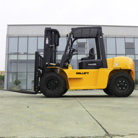 Chariot élévateur électrique à 3 roues 1 tonne 1,5 tonne 2 tonnes Mini chariot élévateur électrique avec petit rayon de braquage pour les espaces restreints