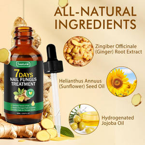 Aceite antifúngico para el crecimiento <span class=keywords><strong>de</strong></span> <span class=keywords><strong>uñas</strong></span> <span class=keywords><strong>de</strong></span> jengibre, para el cuidado <span class=keywords><strong>de</strong></span> las <span class=keywords><strong>uñas</strong></span>, <span class=keywords><strong>fortalecedor</strong></span> y crecimiento, restaura el <span class=keywords><strong>brillo</strong></span> natural - Product Image 2