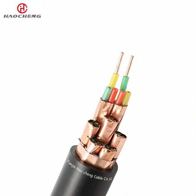 DJYP2VP2 Stranded Oxygen Free Copper Connector PE Insulated Copper Customize Cable Twisted Pair Shielded Instrument Cable