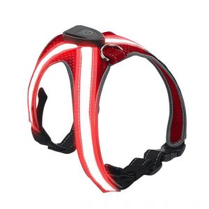 पालतू कुत्ते के सामान थोक हार्वेस्ट वेस्ट बिना पुल के रीचार्जेबल लक्जरी चमकदार कुत्ते का दोहन - Product Image 6