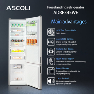 Réfrigérateur MDRF305WE Total No Frost Multi Air Flow à deux portes, à montage inférieur, pour usage domestique, avec <span class=keywords><strong>distributeur</strong></span> <span class=keywords><strong>d</strong></span>'<span class=keywords><strong>eau</strong></span> - Product Image 5