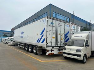 Refrigerated <b>Cargo</b> Vehicle Refrigerated Container Semi-<b>trailer</b> for Sale air Suspension Refrigerator Truck, <b>Trailer</b> Semi-<b>trailer</b> - Product Image 5