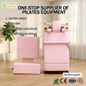 2026 Coral OEM Custom Logo Folding Home <b>Yoga</b> Professional Tower Bed Maple Wood Commercial Equipment Board <b>Body</b> Eleven-MF-RE001 1 - Product Image 1
