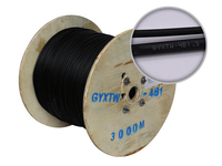 Prix usine Câble à fibres optiques blindé GYXTW 2 4 6 8 12 24 fibres, extérieur, monomode G652D, tube lâche PBT