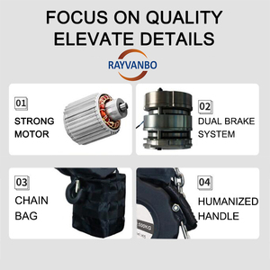 Polipasto de cadena de escenario eléctrico de alta calidad 500kg 1ton 2ton polipasto de escenario eléctrico para truss - Product Image 4