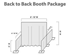 ESI, venta al por mayor, cortinas de enmascarar negras ignífugas inherentes simples, exposición de teatro, otros eventos, decoración, cortinas de fondo - Product Image 3
