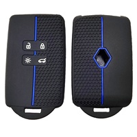 Coque de protection en silicone personnalisable de haute qualité pour clé de voiture Renault Smart, accessoires automobiles