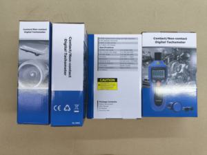 CEM AT-10 2-in-1 Digitales Kontakt- und Berührungsloses <span class=keywords><strong>Tachometer</strong></span> mit einem Messbereich von 1-99.999 U/min und 0,05 % Genauigkeit sowie Standardzubehör - Product Image 5