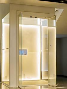 <span class=keywords><strong>Porta</strong></span> Automatica Moderna in Vetro per Ascensori di Ville, Appartamenti e Hotel - Macchina a Trazione Senza Ingranaggi - Product Image 3