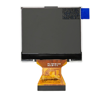 2.0 inci resolusi 320x240 6Bit RGB Antarmuka 40pin TFT layar LCD 2.0 inci persegi Lcd modul dengan Panel sentuh opsional