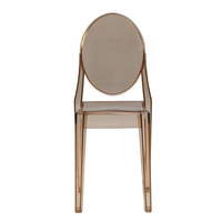 Vente en gros de chaises de salle à manger Ghost modernes en cristal acrylique transparent de luxe pour la maison, le bureau, la salle de sport, les mariages en plein air et les banquets d'hôtels
