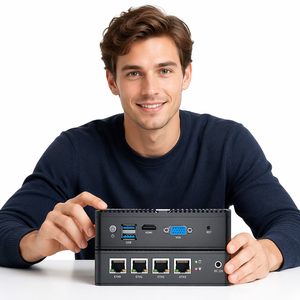 Mini PC gaming BK 2021 Offre Spéciale 4 i211 Lan N2940 <span class=keywords><strong>J4125</strong></span> J3160 <span class=keywords><strong>J3455</strong></span> 4205U pfsense firewall - Product Image 4