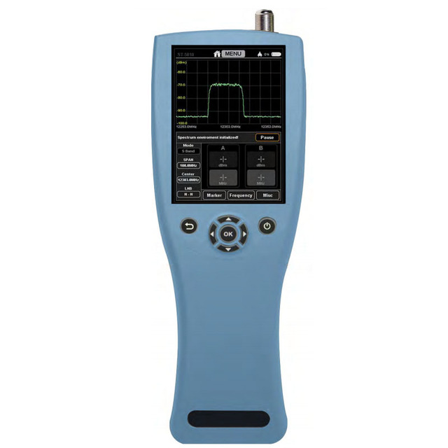 SATLINK ST-5610 Combo TV Signal Finder Meter DVB-S/S2 DVB-C/C2/J.83 A/B/C DVB-T /T2 ISDB-T/S/C, ATSC 1.0 ATSC 3.0