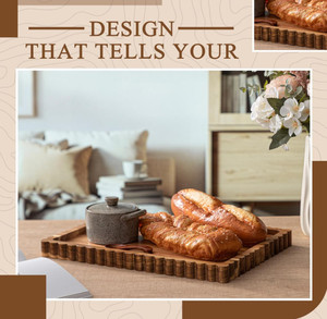 <span class=keywords><strong>Plateau</strong></span> de service en bois d'acacia, nouveau design, centre de table, décoration d'îlot de cuisine, <span class=keywords><strong>plateau</strong></span> décoratif en bois <span class=keywords><strong>pour</strong></span> la décoration de la maison - Product Image 5