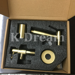 KD-09BS современный отель для ванной комнаты золотистые аксессуары латунный мусульманский Душ биде для женщин самоочищающийся кран для биде холодной воды - Product Image 2