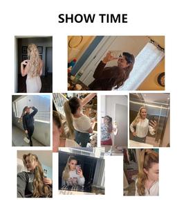 Queue de cheval en cheveux naturels, style cornrows, avec <span class=keywords><strong>filet</strong></span> extensible, 22 pouces de long, perruque volumineuse, extensions de cheveux en cornrows - Product Image 4