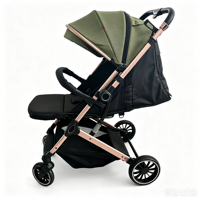 Poussette bébé à grandes roues, réversible, vente chaude, poussette bébé OEM avec porte-gobelet