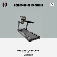 Tapis roulant électrique professionnel commercial, moteur 3HP, vitesse 0-20KM/H, équipement de salle de sport, fabricant, prix direct usine, vente en gros