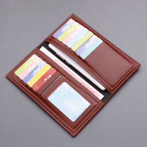 Dompet Pria Baru Dompet Kartu Tipis Minimalis Tas Tangan Bisnis Pria Panjang Tipis - Product Image 4