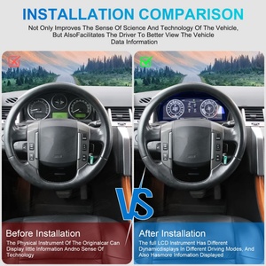 12.3'' LCD <b>Digital</b> Dashboard Panel <b>for</b> Range Rover Sport L320 2005 - 2009 Virtual Cockpit Instrument Cluster - Product Image 4