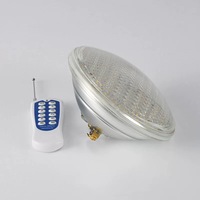 Fabricants Télécommande Verre Submersible Tuya Ip68 Étanche Rgb 12v Natation Sous-Marine Par 56 Led Piscine Lumière