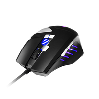 Souris de jeu transparente ajourée 6D rechargeable en stock, double mode BT+2.4Ghz sans fil pour PC Gamer
